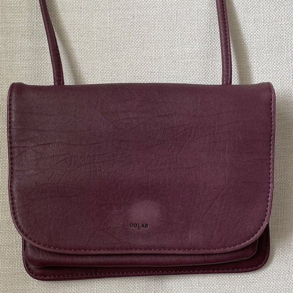 CO-LAB PURPLE Lola 3-in-1 Vegan Leather Small Crossbody Bag - Picture 3 of 14